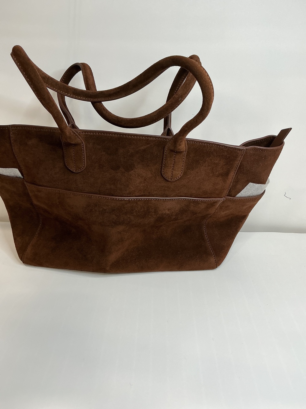 Hudson Suede Tote